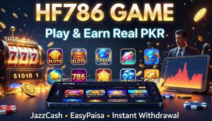 HF786 Game Play & Earn PKR
