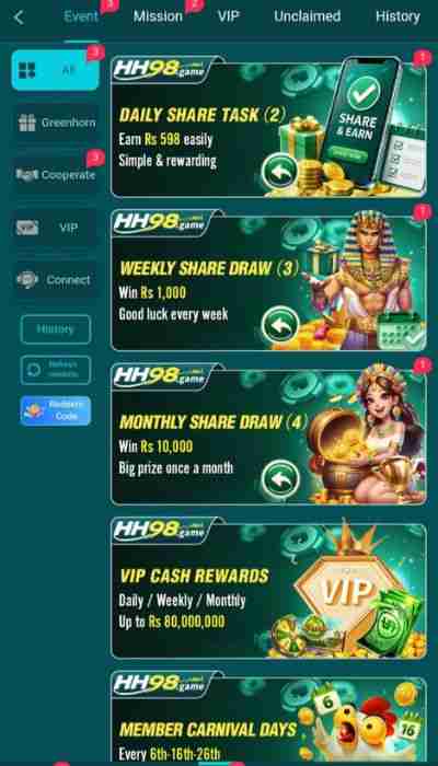 HH98 Game Real Earn App