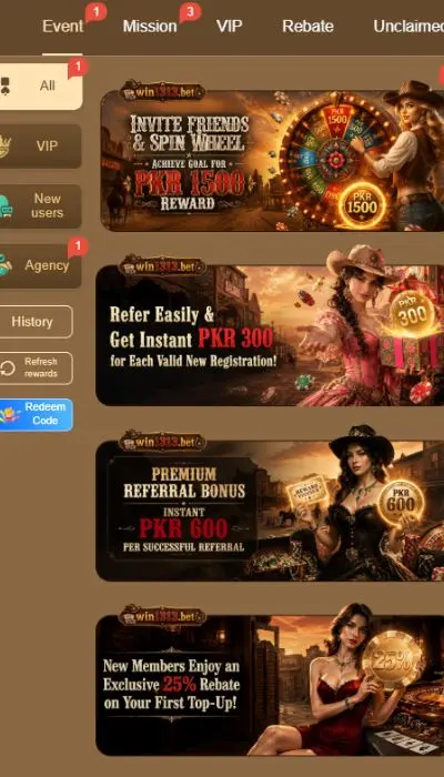WIN1313BET Game Real Cash Earn App