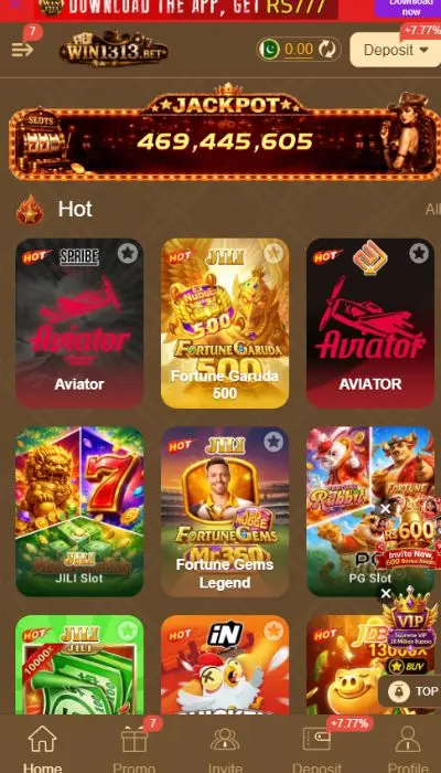 WIN1313BET Game Real Cash Earn App