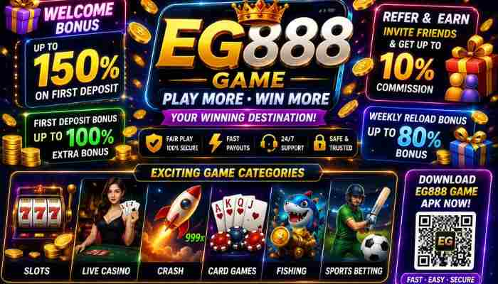 EG888 Game Play Games Earn More
